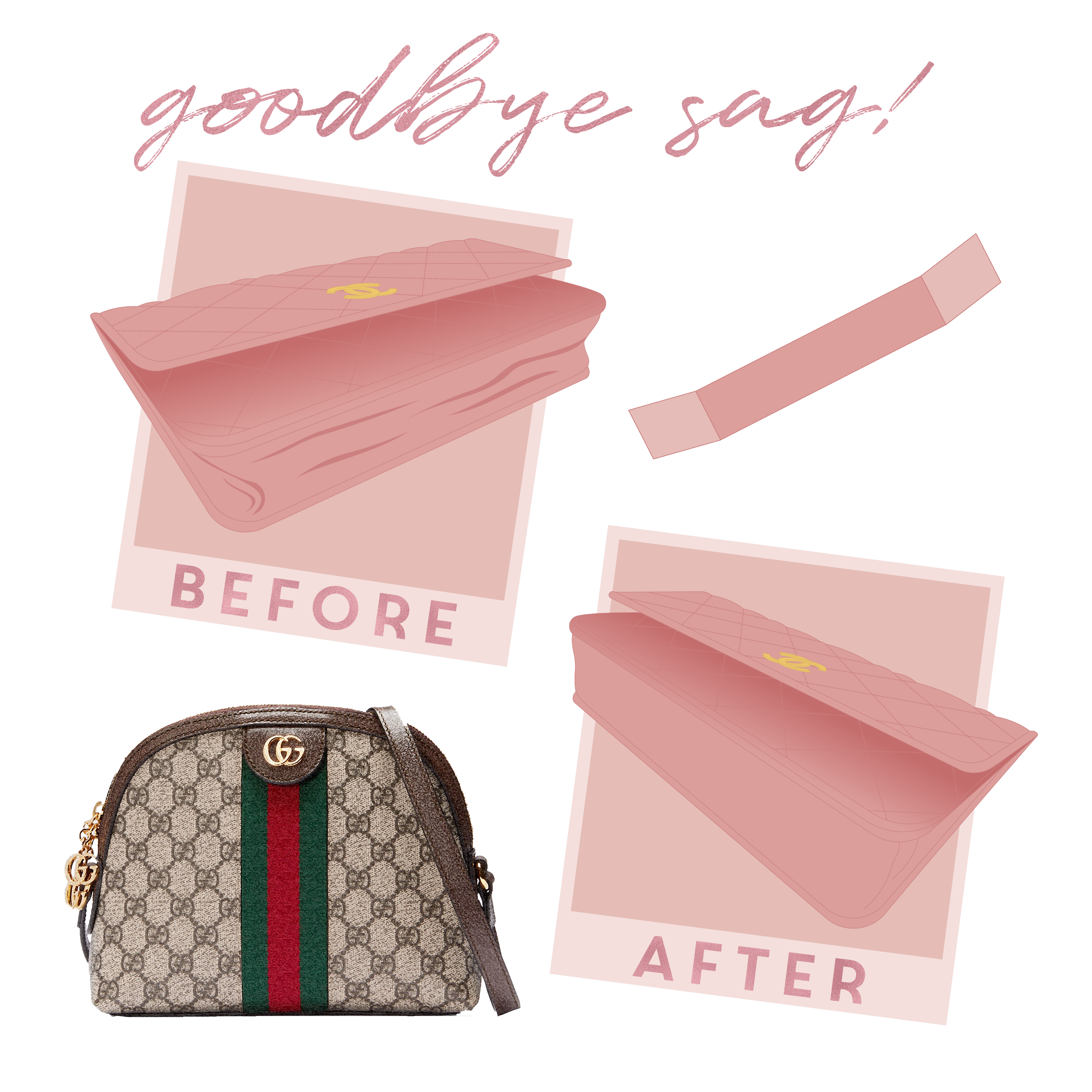 Copy of Ophidia Shoulder Bag Base Shaper - Havre de Luxe