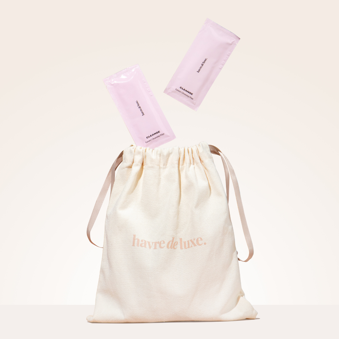 Canvas & Leather Cleansing Wipes Dust Bag Bundle