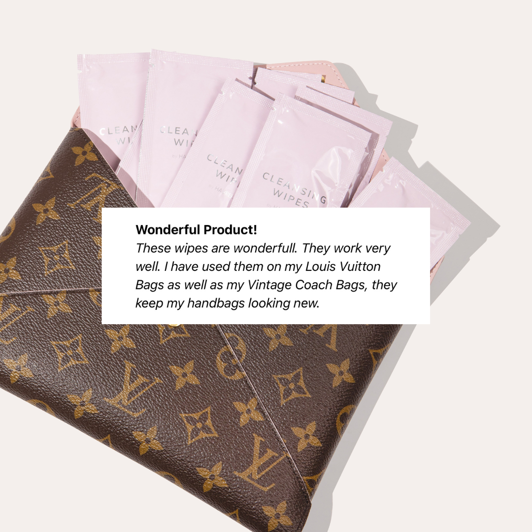 Canvas & Leather Cleansing Wipes Dust Bag Bundle