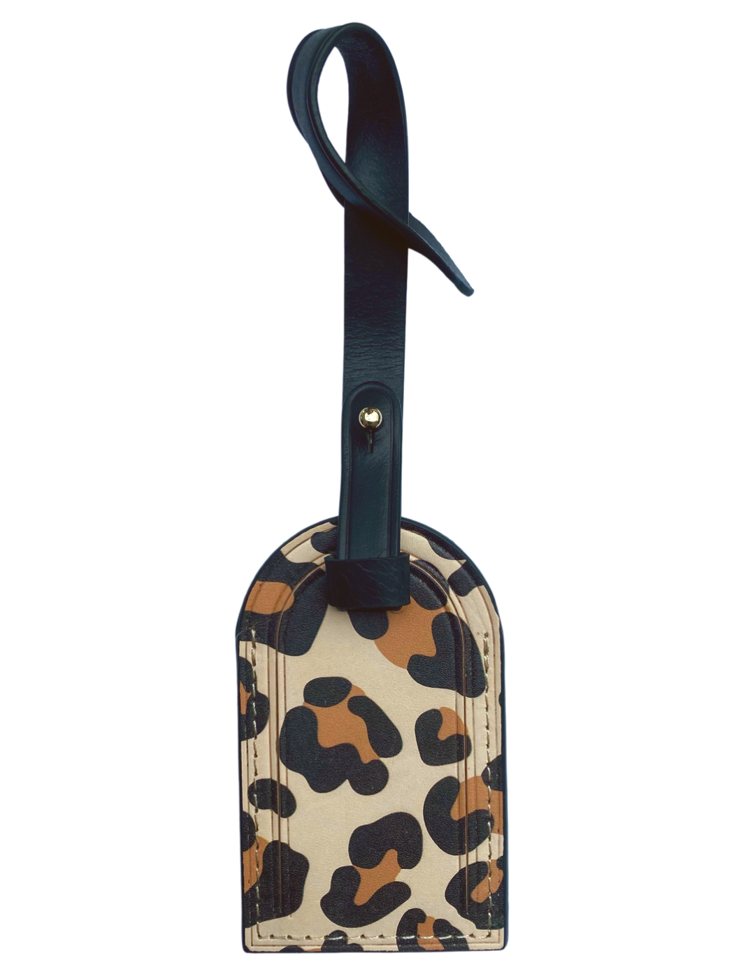 Louis Vuitton Coated Canvas Leopard Luggage Tag (SHF-22646) – LuxeDH