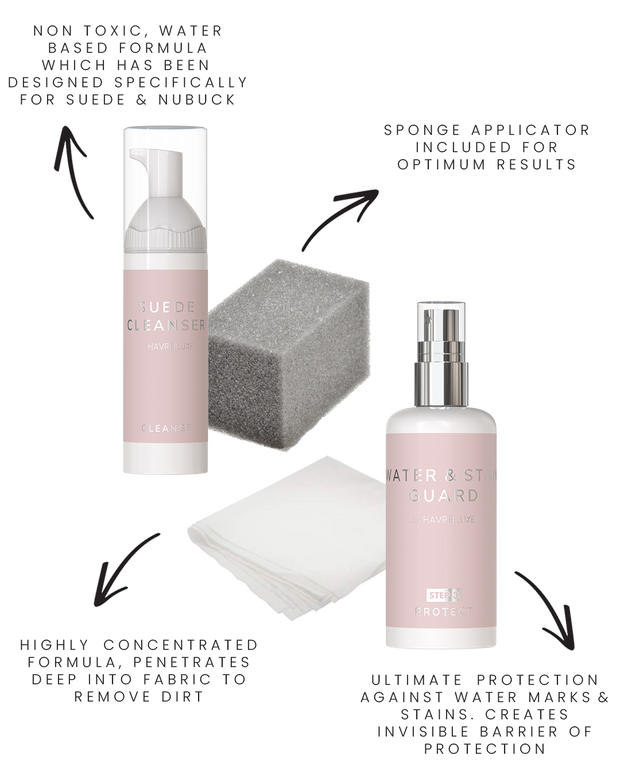 Suede Cleansing & Protecting Bundle